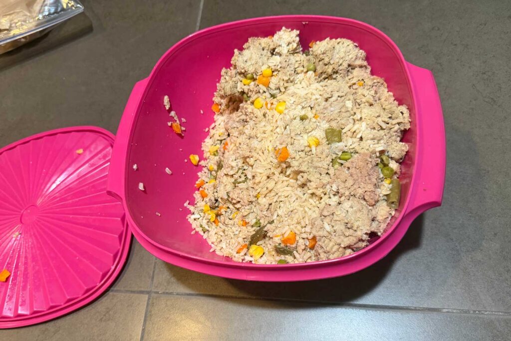 Home made dog food